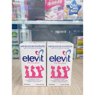 Vitamin tổng hợp elevit bầu hàng nhập khẩu mỹ - chai 30 viên - ảnh sản phẩm 1