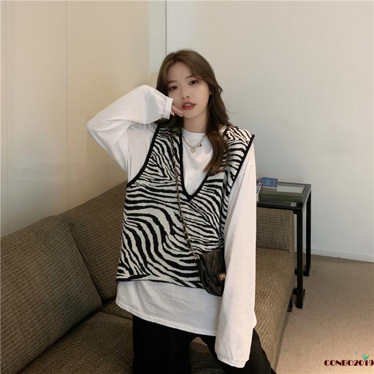 Áo Len Nữ Cộc Tay Cổ Chữ V Thời Trang Hàn | BigBuy360 - bigbuy360.vn