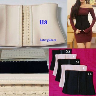 Bộ đai nịt bụng Latex 25 xương và thanh nối (có XXS)