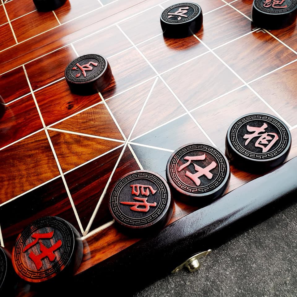 Quân cờ tướng gỗ trắc 3,8cm