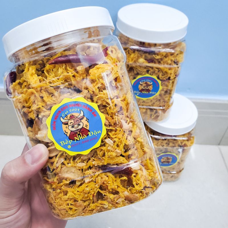 500gr KHÔ GÀ BƠ TỎI | BigBuy360 - bigbuy360.vn