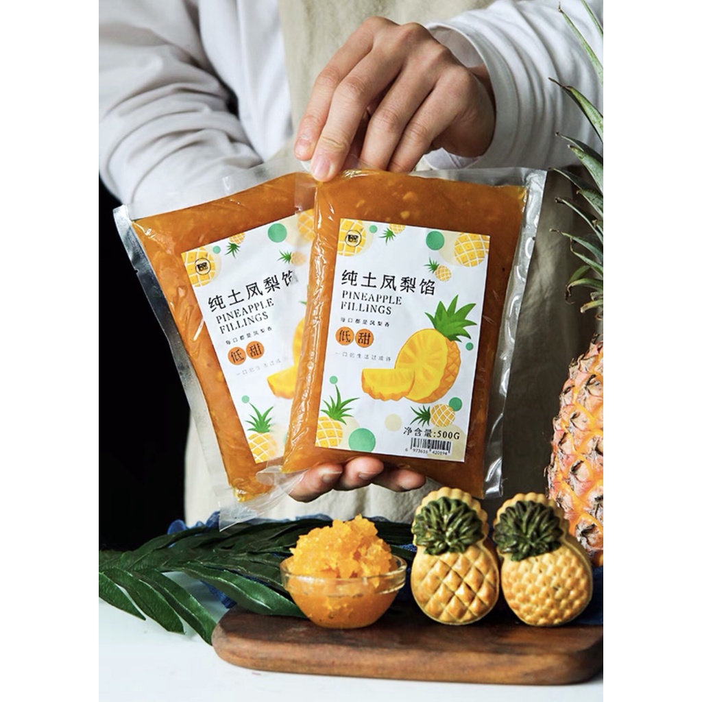 Nhân dứa sên sẵn 500gr