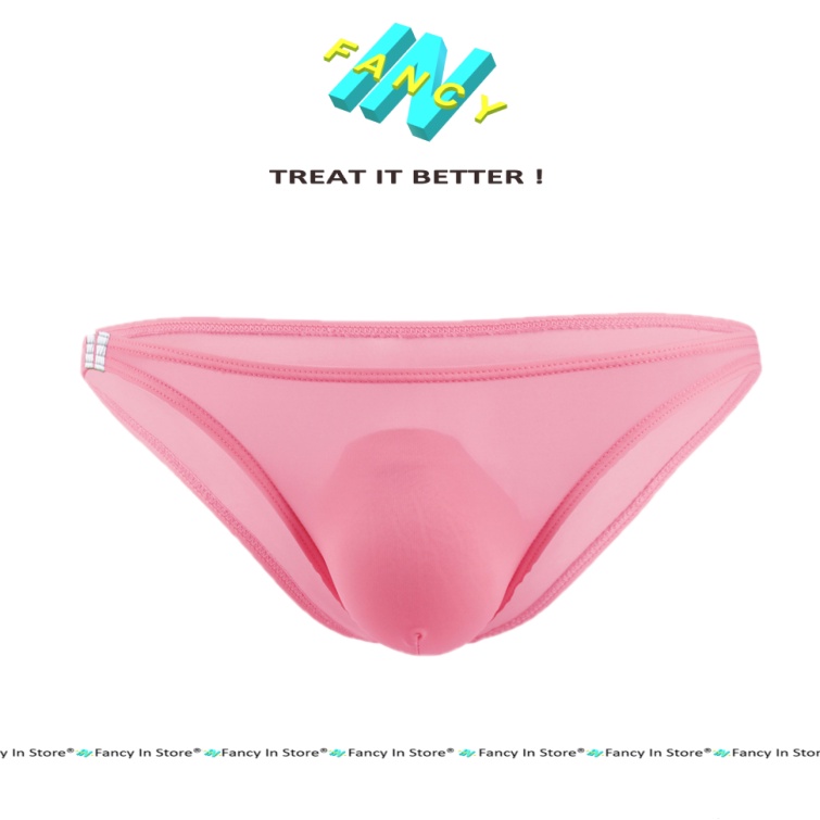 Quần Sịp Tam Giác Nam Bikini Siêu Mỏng , Chất Thun Lạnh Mịn Mát , Sịp Tam Giác Fancy In - bk002