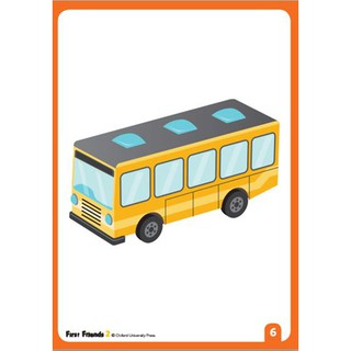 Flashcard First friend 2 ( A5 1 mặt ép plastic)