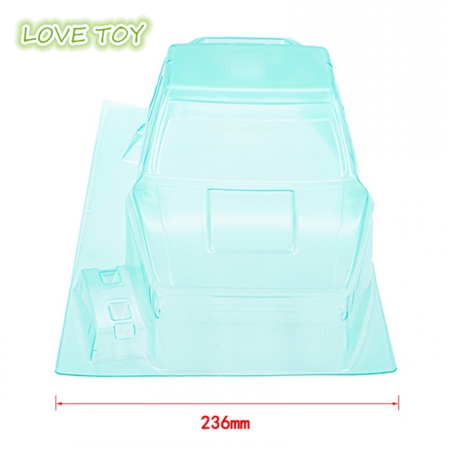 Vỏ Xe Tải Địa Hình Nkodok Màu Trong Suốt 313mm Tương Thích Với 1/10 TRX4 Pickup SCX10 RGT