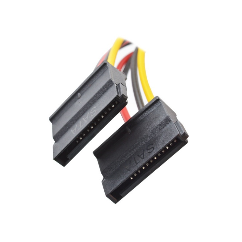 Cáp Chuyển Đổi Ổ Cứng 4 Pin Ide Molex Sang 2 Serial Ata Sata Y