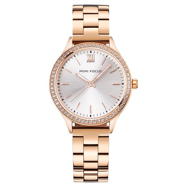 [Tặng vòng tay] Đồng hồ nữ Mini Focus MF0043L.03 Fullbox dây đeo hợp kim cao cấp không gỉ