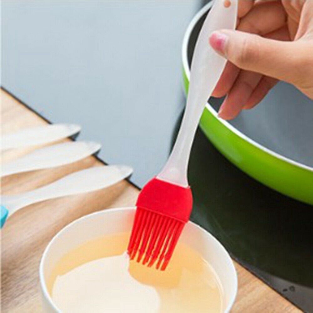 Cọ silicone phết dầu nướng BBQ 5 màu tùy chọn