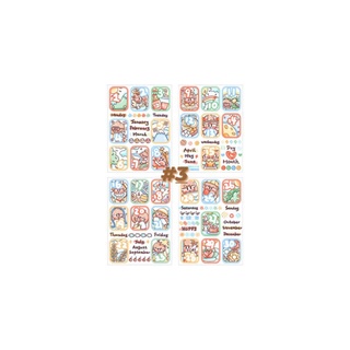 SET 4 TẤM STICKER CÔ GÁI CUTE