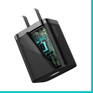 Củ Sạc Nhanh Baseus PD3.0 (  18w/20w + Cổng Type C) / (  Bền + An Toàn) - Bảo Hành 1 Năm