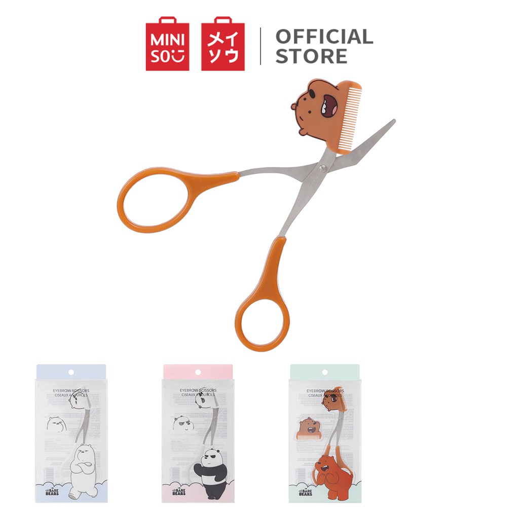 Kéo lông mày We Bare Bears Miniso