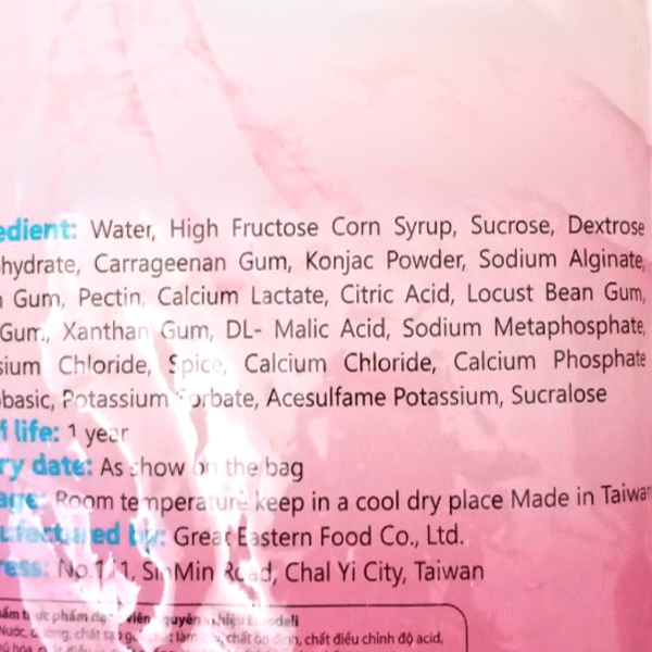 Nguyên liệu pha chế giá sỉ