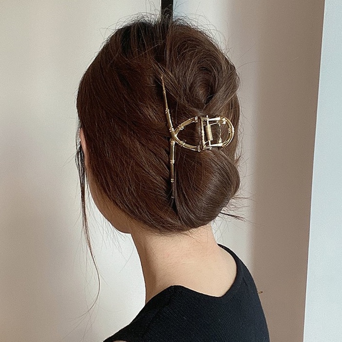 Kẹp Gắp Tóc Kim Loại 3D Phong Cách Hàn Quốc Cho Nữ