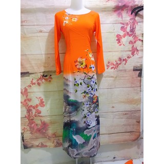 Áo Dài Lụa Hàn cao cấp