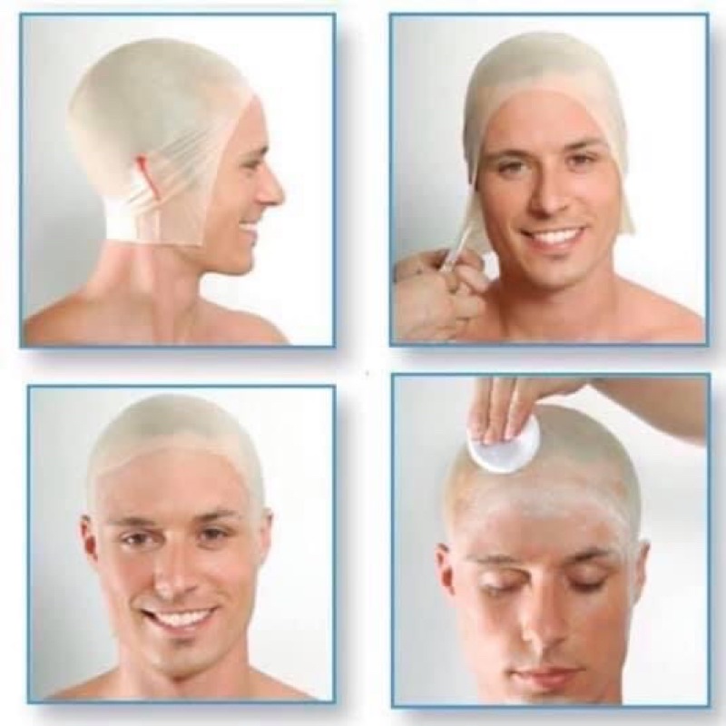 Bald cap hoá trang đầu trọc