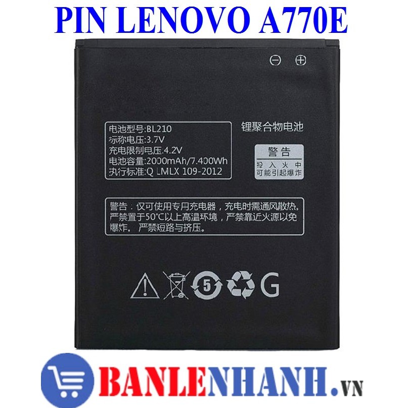 PIN LENOVO A770E