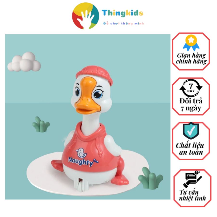 Đồ chơi vịt chạy bánh đà cute - Thingkids