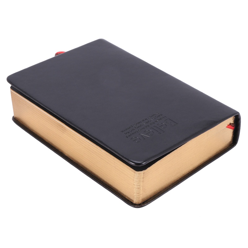 Sổ Ghi Chú PU + Giấy Dày Dặn Màu Đen + Vàng Kiểu Vintage Tiện Dụng Cho Văn Phòng / Trường Học