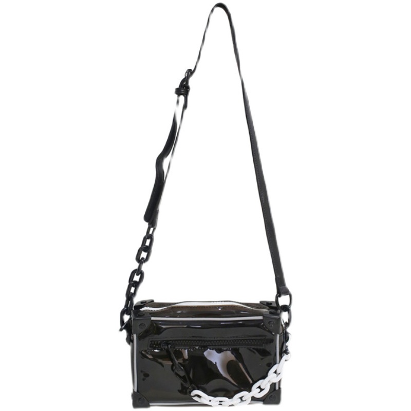 Túi đeo vai làm từ PVC chống thấm nước thời trang mùa hè năng động cho nam