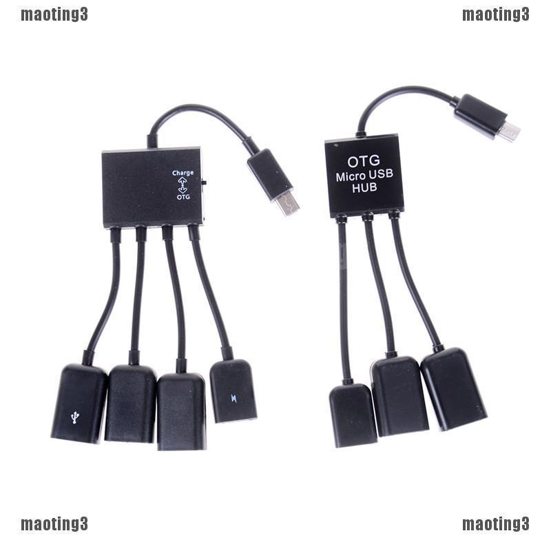 Dây Cáp Chuyển Đổi MT3 3 / 4 Micro USB OTG Cho Máy Tính Bảng Android