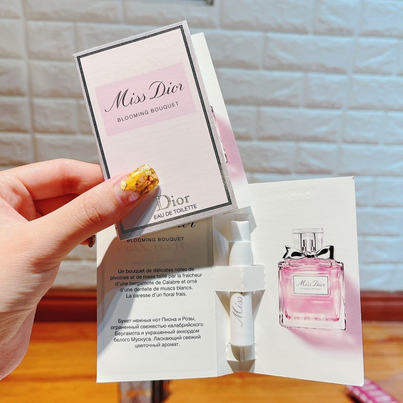 ( Mẫu thử ) Vial Miss Dior blooming bouquet edt 1ml