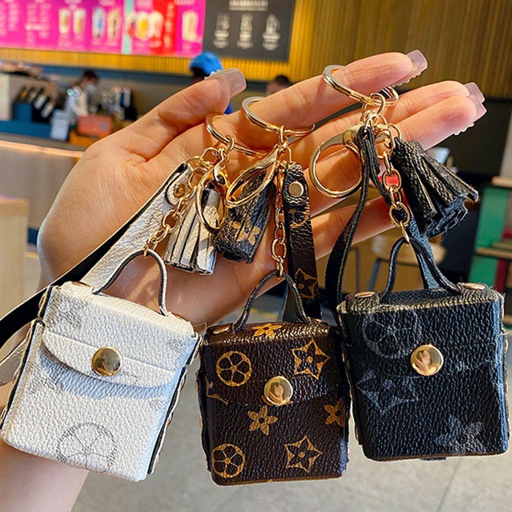 Ví Đựng Tiền Xu Da PU Sáng Tạo Có Khóa Cài Phong Cách Hàn Quốc