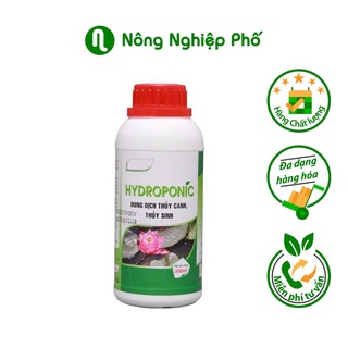 Dung dịch thủy canh, thủy sinh HYDROPONIC - Chai 500ml