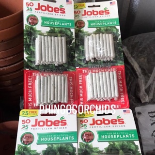 Phân con sâu JOBES của Mỹ 50 que Chuyên dùng cho hoa lan cây cảnh