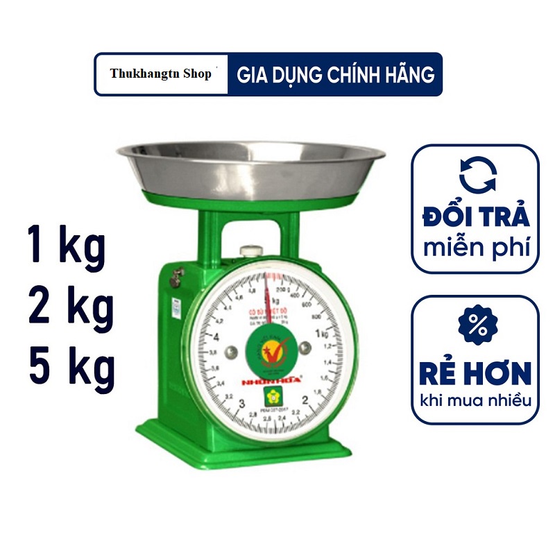 Cân Nhơn Hoà Chính Hãng Loại 1 kg,  2kg, 5kg