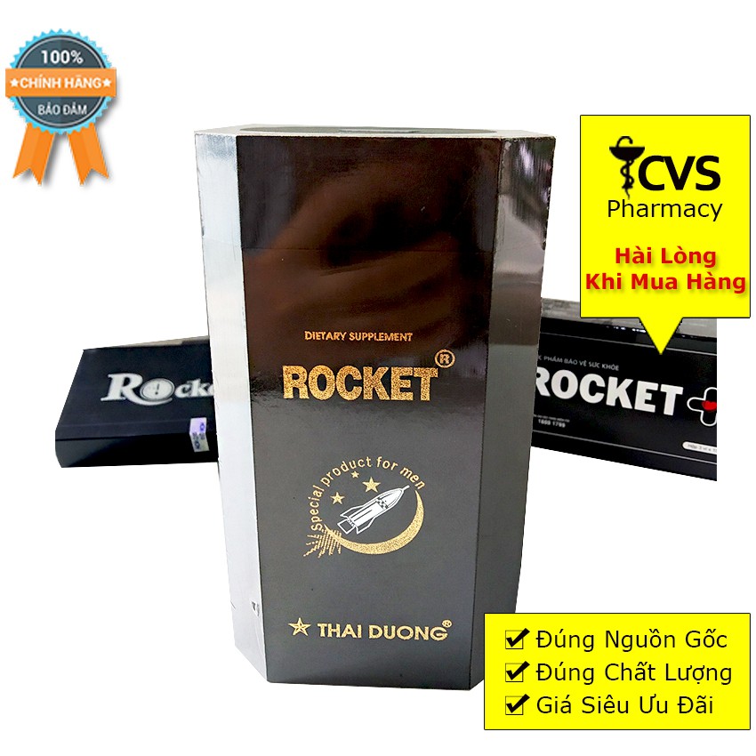 Viên Hoàn Rocket Thái Dương - Giúp Mạnh Gân Cốt, Bổ Thận, Chậm Lão Hóa