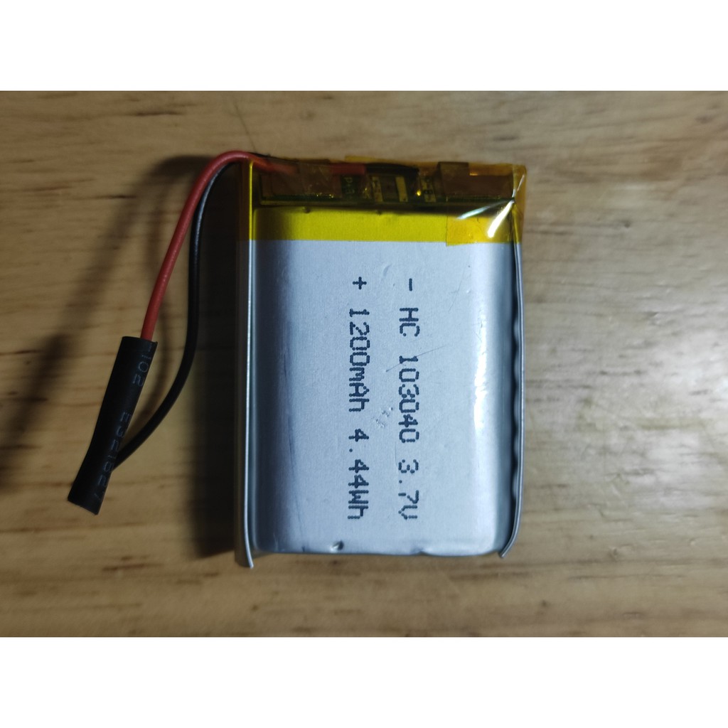 Pin Lithium - Ion 3.7V 103040 1200mah