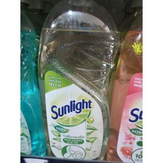 Nước Rửa Chén Bát Sunlight Các Màu Chai 750g