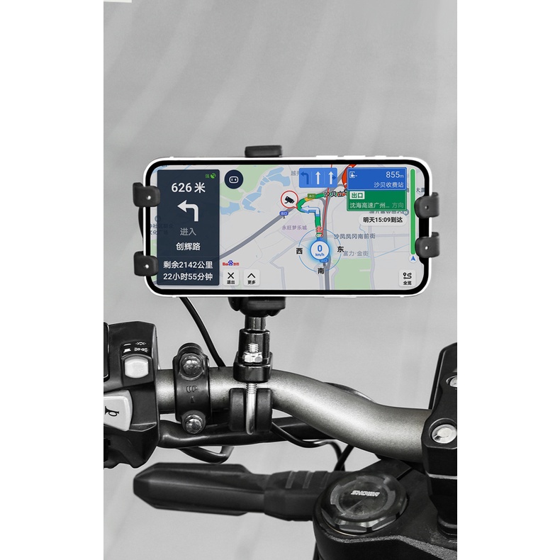 Giá Đỡ Điện Thoại Motowolf Có Cổng Sạc ÚSB MDL2824