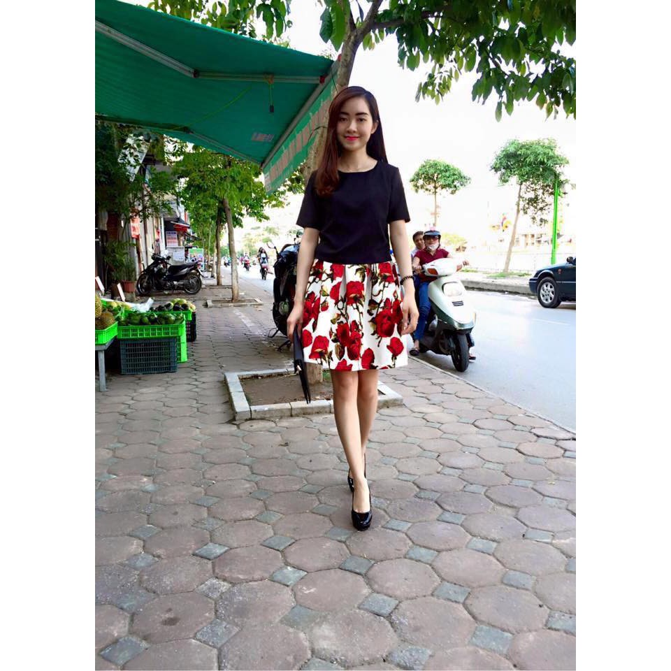 Set váy hoa phối | BigBuy360 - bigbuy360.vn