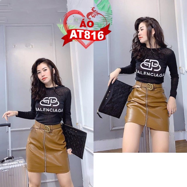 ÁO TAY DÀI THUN LỤA