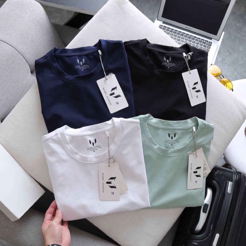 Áo thun nam Havis trơn đơn giãn cao cấp ASTD121