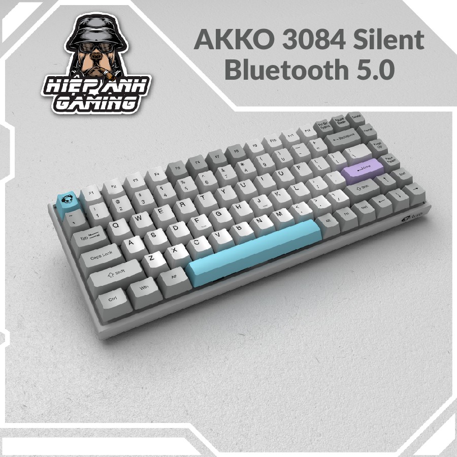 Bàn phím cơ AKKO 3084B Plus Silent | Hàng chính hãng bảo hành 12 tháng