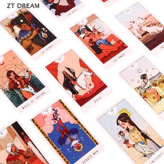 ZTD White Numen Tarot Cards Prophecy Divination Deck Party Entertainment Board Game 07