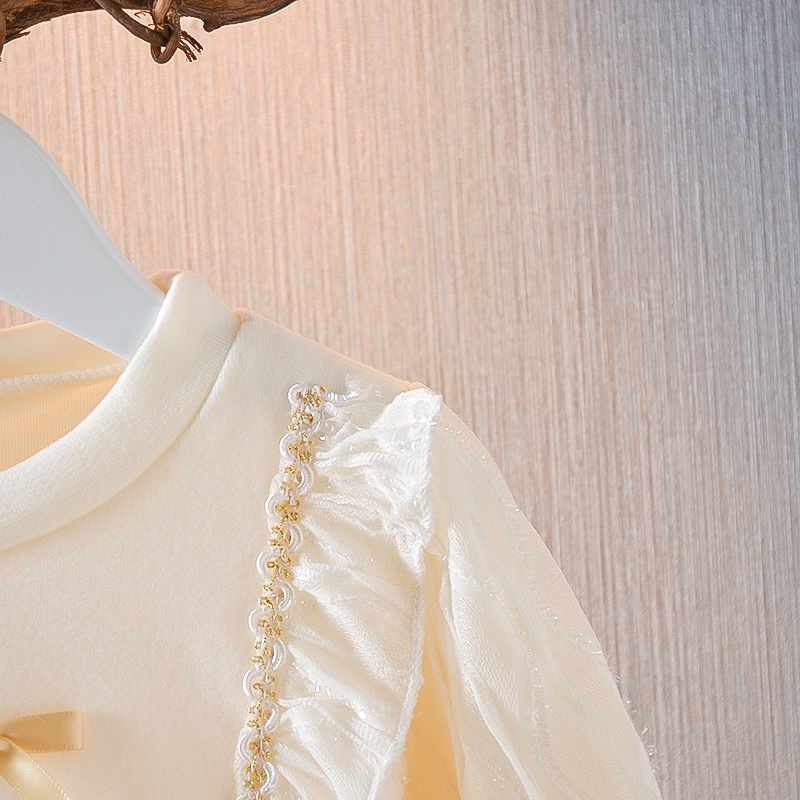 ✿Đầm Công Chúa Tay Phồng Phong Cách Phương Tây Thời Trang Xuân Thu 2022 Cho Bé Gái✿✿Có Thể