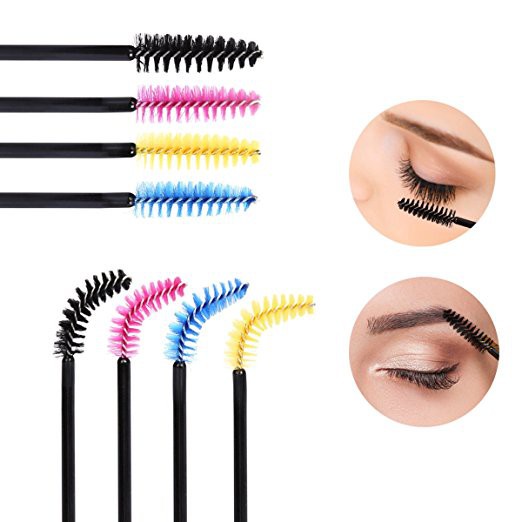 [Hàng mới về] 50 cọ mascara dùng một lần tiện lợi