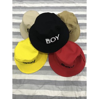 Nón Bucket 2 mặt thêu Boy