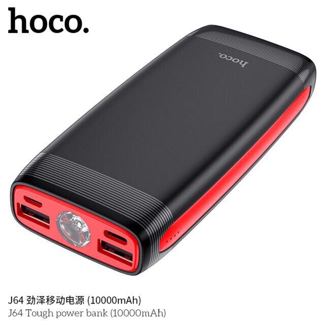 Pin sạc dự phòng Hoco J64 10000mah 2 cổng USB 2.0A có đèn led