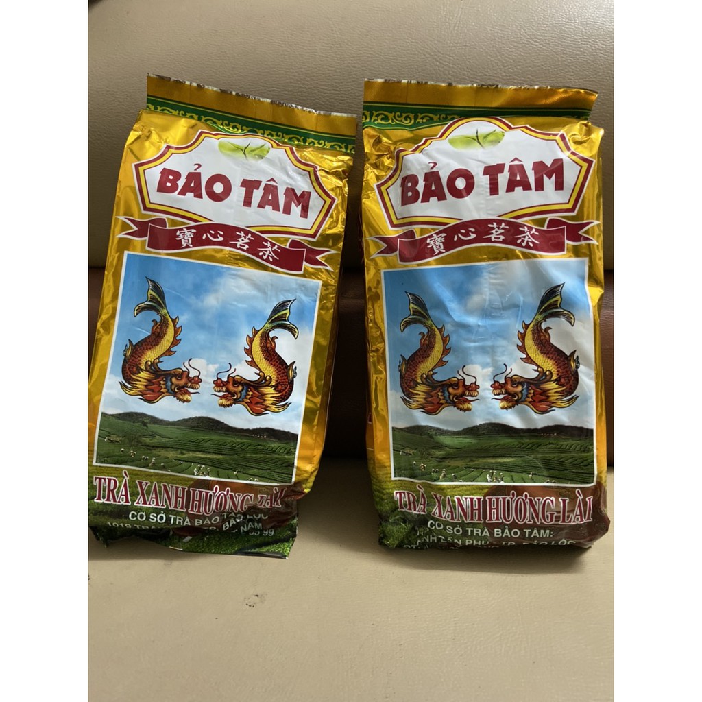 Combo 2 Gói Trà Bảo Tâm 350g - Trà xanh hương lài chính hiệu Lâm Đồng