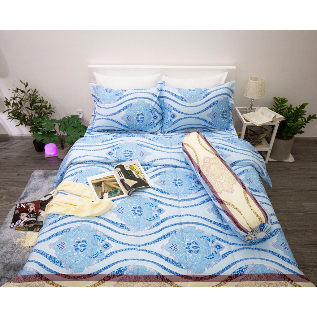 [RẺ VÔ ĐỊCH] Bộ drap bọc (4 chi tiết) COTTON SATIN CAO CẤP giá sốc chỉ 490K.