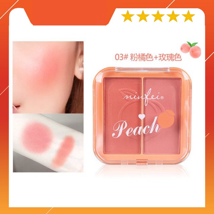 Phấn Má Hồng 💕Freeship💕 Phấn Má Hồng  2 Ô Peach Hàng Nội Địa Trung, Mắt Xinh, Đẹp Mê Ly | BigBuy360 - bigbuy360.vn