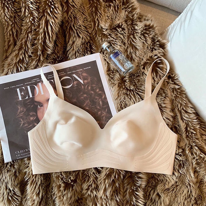 Áo Ngực Tai Thỏ Không Gọng Không Đường May Chống Chảy Xệ  áo ngực mút mỏng