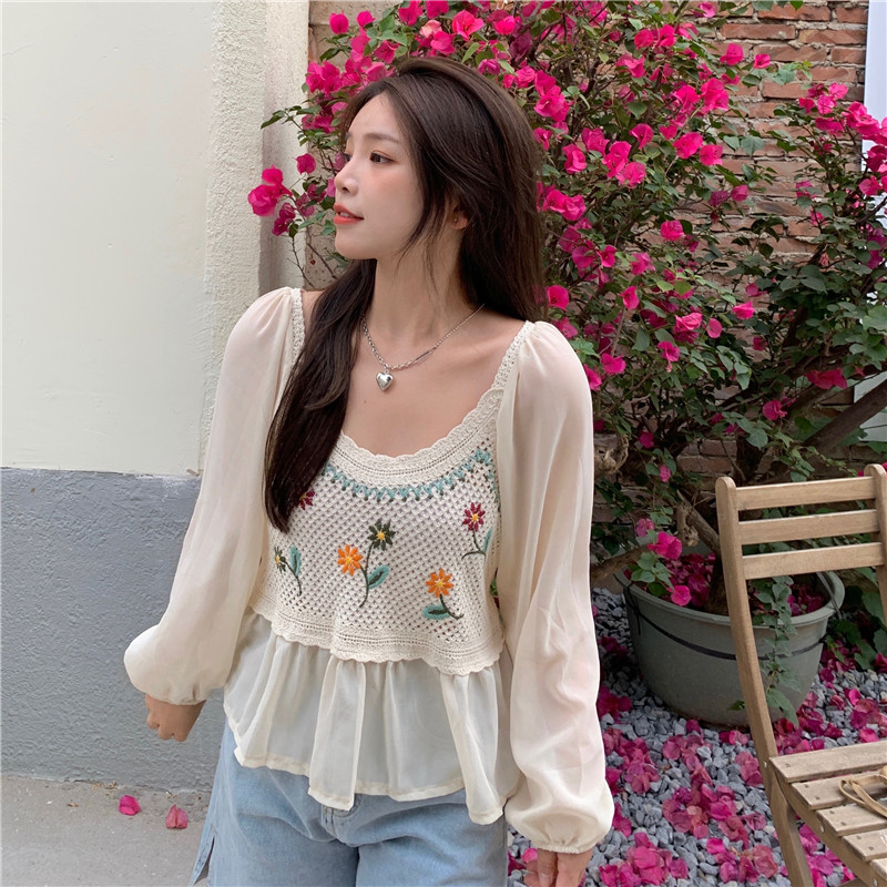 Áo Voan Tay Dài Thời Trang Dành Cho Nữ | BigBuy360 - bigbuy360.vn