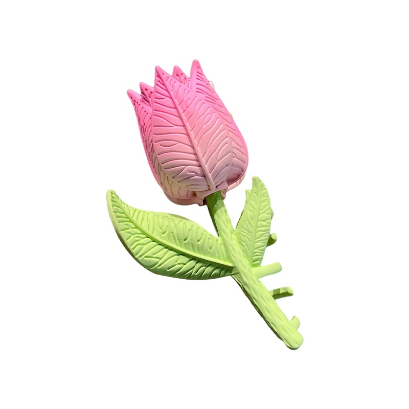 Kẹp Tóc Hình Hoa Tulip Cỡ Lớn Thanh Lịch Cho Nữ