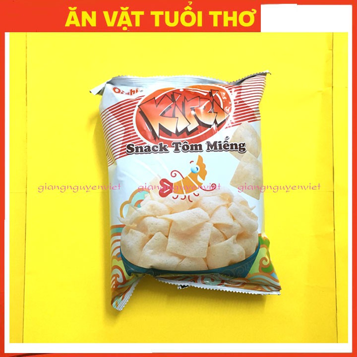 Bim bim snack Tôm Miếng 35g