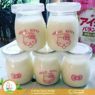 Set 10 hũ đựng sữa chua.